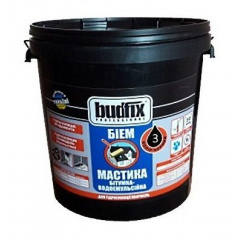 Мастика Budfix битумно-каучуковая 3 кг Киев