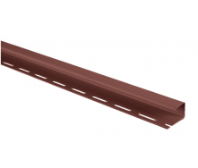 Планка J-trim Альта-Профіль KANADA Плюс Преміум 3660 мм червоно-коричневий