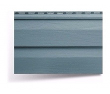 Сайдинг виниловый Альта-Профиль Alta-Siding двухпереломный 3660х230х11 мм серо-голубой