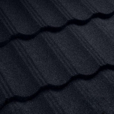 Фото - Композитная черепица Gerard Heritage 1250x367 мм deep black Композитная черепица Gerard Heritage 1250x367 мм deep black