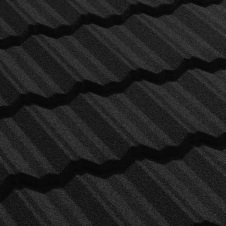 Фото - Композитная черепица Gerard Classic 1265x369 мм charcoal Композитная черепица Gerard Classic 1265x369 мм charcoal