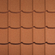 Фото - Композитная черепица Metrotile Mistral 1305x415 мм terra-cotta Композитная черепица Metrotile Mistral 1305x415 мм terra-cotta