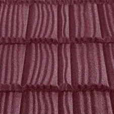 Композитная черепица Metrotile Wood 1325x410 мм bordeaux
