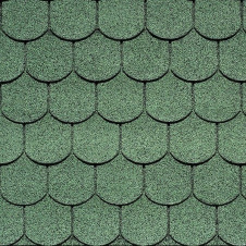 Фото - Битумная черепица IKO Victorian 336х1000 мм 04 Forest Green Битумная черепица IKO Victorian 336х1000 мм 04 Forest Green