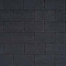 Фото - Битумная черепица IKO Superglass 336х1000 мм 02 Sparkling Black Битумная черепица IKO Superglass 336х1000 мм 02 Sparkling Black