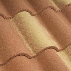Композитная черепица Metrotile Romana 1165x415 мм tuscany Весёлое