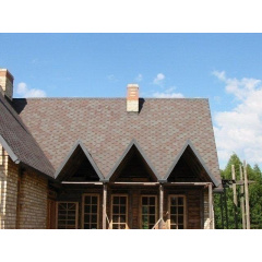 Бітумна черепиця IKO Number One™ Beaver 318х1000 мм 27 Dual Brown Ultra Ладан