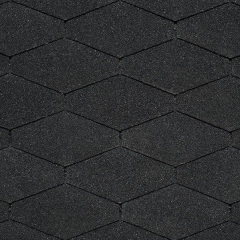 Бітумна черепиця IKO Diamant 284х1000 мм 01 Black Черкаси