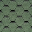 Битумная черепица IKO Armourshield 318х1000 мм 24 Forest Green Ultra Покровск