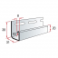 Планка J-trim Альта-Профиль Alta-Siding 3660 мм белый Куйбышево