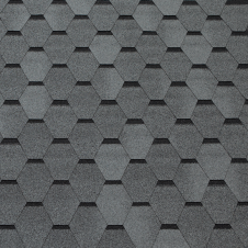Бітумна черепиця Tegola Top Shingle Smalto 3 м2 сірий
