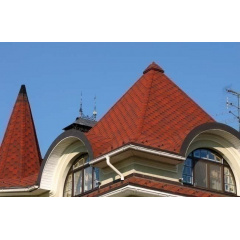 Бітумна черепиця Tegola Top Shingle Smalto 3 м2 червоний Гуляйполе