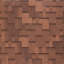 Битумно-полимерная черепица Tegola Nobil Tile Акцент 1000х337 мм красно-коричневый Львов