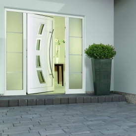 Бічний елемент двері Hormann ThermoPro 2016 400х2100 мм RAL 8028 коричневий