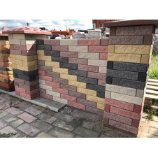 Фото - Цегла облицювальна ECOBRICK колота Цегла облицювальна ECOBRICK колота