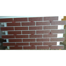 Термопанель фасадная клинкерная Cerrad Burgund Rust 1000х600 мм
