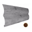 Металевий сайдинг Suntile Блок-Хаус Колода глянець 361/335 мм дуб венге ОМО 5 Херсон