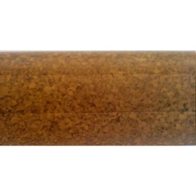 Плинтус-короб TIS без прорезиненных краев 56х18 мм 2,5 м пробка темная