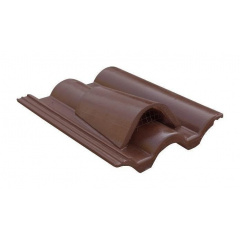 Вентиляційна черепиця ONDO MARRÓN 330х420 мм коричневий Гайсин