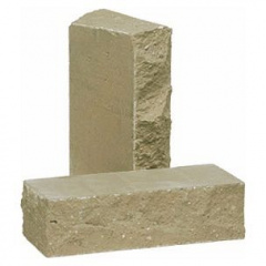 Кирпич облицовочный РуБелЭко Дикий камень полнотелый 230х100х65 мм песчаник (КСЛБ2) Киев