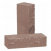 Кирпич облицовочный РуБелЭко Дикий камень полнотелый 250х100х65 мм шоколад (КСЛА5)