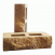 Кирпич облицовочный РуБелЭко Дикий камень пустотелый 250х100х65 мм песчаник (КСПА2)