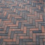 Тротуарная плитка Золотой Мандарин Кирпич узкий 210х70х60 мм болонья Киев