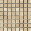 Мармурова мозаїка матова MOZ DE LUX STONE C-MOS TRAVERTINE LUANA POL 15х15х10 мм Рівне