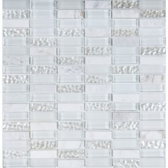 Мозаїка мармур скло VIVACER HL85, 30х30 см