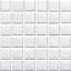 Мозаїка скляна біла глянцева на папері Eco-mosaic NA 101 327x327 мм Тернопіль