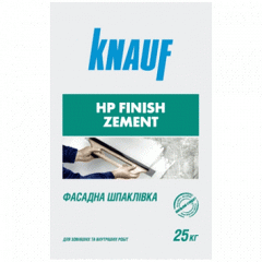 Шпаклівка Knauf HP Фініш Цемент 25 кг Михайлівка