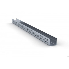 Профиль для гипсокартона Knauf UD 27/28/27 0,6 мм 3 м Тернополь