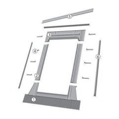 Ущільнюючий комір FAKRO ESW 66x98 см Чернівці