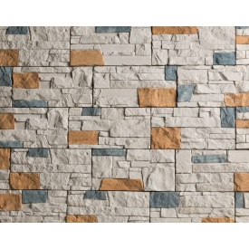Плитка бетонна Einhorn під декоративний камінь МАРКХОТ-1031, 125Х250Х25 мм