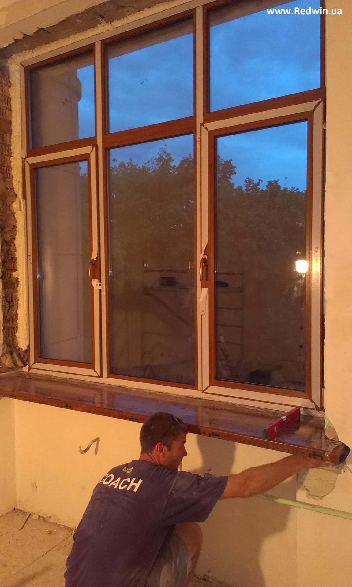 ПВХ вікна в університет від Редвин Груп