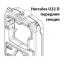 Твердотопливный котел Viadrus Hercules U22 D 4 секции 20 кВт 1007,5х545х784,8 мм Запорожье