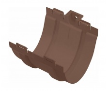 Муфта желоба Альта-Профиль Стандарт 115 мм коричневый