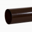 Труба водосточная Альта-Профиль Элит 95 мм 3 м коричневый Полтава