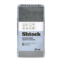 Штукатурка Shtock цементно-вапняна 25 кг Чернівці