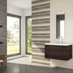 Керамическая плитка Baldocer Vasari Decor Linee Brown 28х85 см Мелитополь