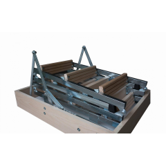 Чердачная лестница Bukwood ECO Metal Mini 100х60 см Ровно