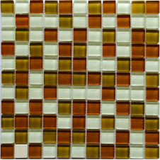 Фото - Стеклянная мозаика Керамик Полесье Crystal White Beige 300х300х6 мм Стеклянная мозаика Керамик Полесье Crystal White Beige 300х300х6 мм
