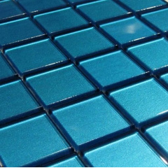 Скляна мозаїка Керамік Полісся Glance Blue 48 300х300х6 мм Ясногородка