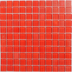 Стеклянная мозаика Керамик Полесье Silver Red 300х300х6 мм Киев