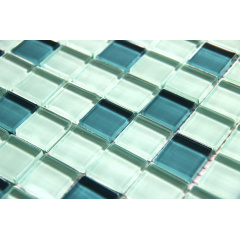 Стеклянная мозаика Керамик Полесье Crystal Aqua Mix 300х300х6 мм Тернополь