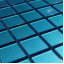 Скляна мозаїка Керамік Полісся Glance Blue 48 300х300х6 мм Веселе