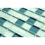 Скляна мозаїка Керамік Полісся Crystal Aqua Mix 300х300х6 мм Київ