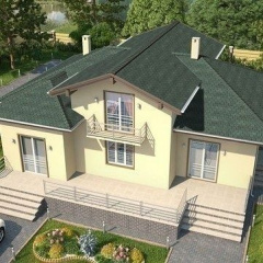 Битумная черепица Shinglas Классик Танго 3х333х1000 мм хвойный Конотоп