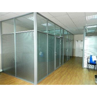 Офісні перегородки з алюмінію з ПДВ від виробника