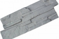 Фасадна плитка МікаБет бетонна 52х19х3,5 см сірий